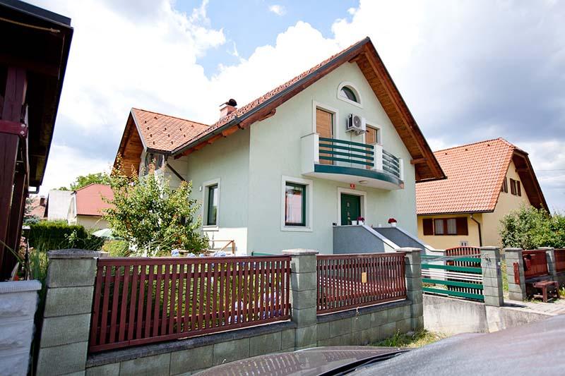 Hiša investitorja, ki se je odločil za montažo toplotne črpalke